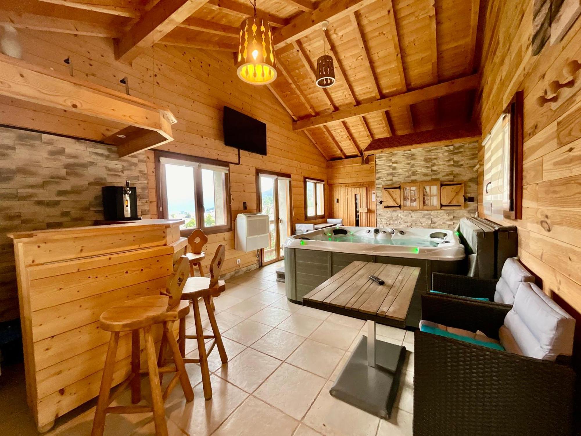 Chalet La Roche Gauthier - Spa, Sauna & Vue Lac Villa Gérardmer Esterno foto